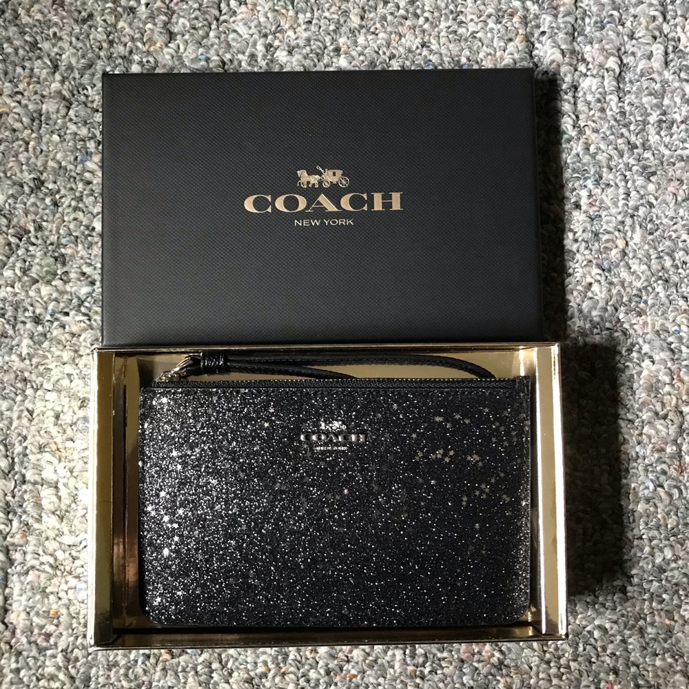 Coach Star Sparklying Wristlet